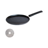 Kreme Induction Base Tawa 25 cm diameter(Aluminium, Non-stick, Induction Bottom)