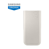 Samsung 20000 mAh 45 W Power Bank(White, Lithium Polymer, Fast Charging for Mobile, Tablet, Laptop, Earbuds, Smartwatch)