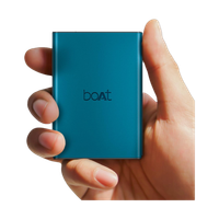 boAt 20000 mAh 22.5 W Compact Pocket Size Power Bank(Steel Blue, Lithium Polymer, Fast Charging, Quick Charge 3.0, Power Delivery 3.0 for Laptop, Mobile, Tablet, Speaker)