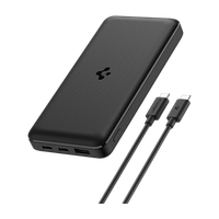 Spigen 20000 mAh 22.5 W Compact Power Bank(Black, Lithium Polymer, Fast Charging for Mobile, Tablet, Earbuds) Flipkart Deal