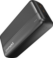 conekt 27000 mAh 20 W Power Bank(Black, Lithium Polymer, Power Delivery 3.0 for