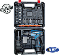 NTH NTH CORDLESS DRILL KIT 2x12v Battery With Speed Control Power & Hand Tool Kit With 25PcsTools Cordless Drill(10 mm Chuck Size)