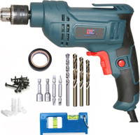 Digital Craft 100% Copper Winding Electric 600w Reversible Drill Machine 10MM,PVC Tape Screw PlugMini Pocket Level Pistol Grip Drill(10 mm Chuck Size)