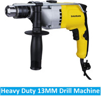 Sauran (RSV24) Heavy Duty 13MM Drill Machine Left And Right Pistol Grip Drill(13 mm Chuck Size)