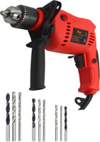 Hillgrove in Metal/Wood/Concrete with Reverse Rotation Pistol Grip Drill HPD3 Hammer Drill(13 mm Chuck Size, 700 W)