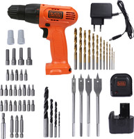 BLACK+DECKER CD961K50 IN Cordless Drill(10 mm Chuck Size, 450 W)