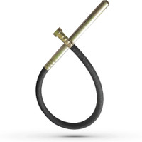 iBELL Concrete Vibrator Needle, 1.5 Meter Length, Heavy-Duty & Durable Construction Pistol Grip Drill(35 mm Chuck Size)