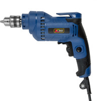 JK Super Drive Copper Armature, 400 W, 3000RPM 10mm Electric Drill (Blue) Pistol Grip Drill(10 mm Chuck Size)