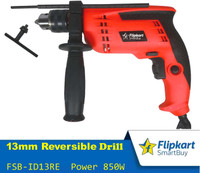 Flipkart SmartBuy 100% Copper Winding Electric 850w Reversible Drill Machine FSB-ID13RE Pistol Grip Drill(13 mm Chuck Size)