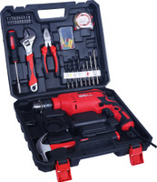 iBELL TD13-85, 2800rpm, 650W, Copper Armature, Chuck 13mm Power & Hand Tool Kit(59 Tools)