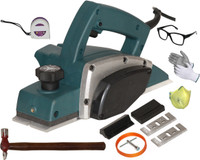 Digital Craft Electric Planer Machine 82x1MM,Tape 3Mtr,Hammer 200 gm Wood Planer 1400W Machine of Carpentry Electric Planer Woodworking Machine Corded Planer(82 mm)