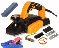 Digital Craft Electric Wood Planer Machine 82mm,Sharpening Stone,5Inch Hand Planer Wood Planer 800W Machine of Carpentry Electric Planer Woodworking Machine Corded Planer(82 mm)