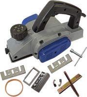 Inditrust Heavy duty Electric Wood Machine 650W BLUE Corded Planer(0 - 82 mm)
