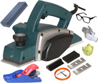 Digital Craft Electric Planer Machine 82x1MM,5Inch Hand Planer,Sharpening Stone Wood Planer 1400W Machine of Carpentry Electric Planer Woodworking Machine Corded Planer(82 mm)