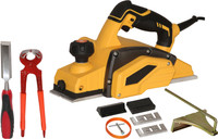 Digital Craft Electric 82mm Planer Machine,25mm Wood Chisel,8"Inch Pincer Plier Wood Planer 1000W Machine of Carpentry Electric Planer Woodworking Machine Corded Planer(82 mm)