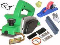 Digital Craft 82mm Electric Planer Machine,5Inch Hand Planer,Sharpening Stone Wood Planer 1400W Machine of Carpentry Electric Planer Woodworking Machine Corded Planer(82 mm)