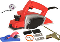 Digital Craft Electric Planer 82mm Machine,5Inch Hand Planer,Tape 3Mtr Wood Planer 1400W Machine of Carpentry Electric Planer Woodworking Machine Corded Planer(82 mm)