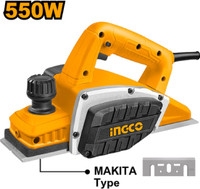 INGCO PL5508 Electric planer 550W with 1 Pcs socket wrench PL5508 Electric planer 550W with 1 Pcs socket wrench and 1 Pcs parallel guide Corded Planer(82 mm)