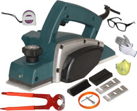 Digital Craft Electric Planer Machine 82x1MM,Tape 3Mtr,8"Inch Pincer Plier Wood Planer 1400W Machine of Carpentry Electric Planer Woodworking Machine Corded Planer(82 mm)