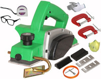 Digital Craft ElectricMachine,Tape 3Mtr,2' G Clamp Wood Planer 1400W Machine of Carpentry Electric Planer Woodworking Machine Corded Planer(82 mm)