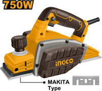 INGCO PL7508 PL7508 Electric planer 750W Corded Planer(2 mm)