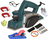 Digital Craft Electric Planer Machine 82x1MM,2' G Clamp,5Inch Hand Planer Wood Planer 1400W Machine of Carpentry Electric Planer Woodworking Machine Corded Planer(82 mm)