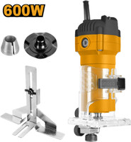 INGCO PLM6001 Laminate trimmer 600w PLM6001 Laminate trimmer 600w With 1pcs template guide and 1set trimmer guide Corded Planer(6 mm)