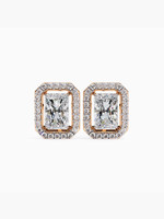 VALANOVA VSE0020D150 ROSE Rose Gold 9kt Lab Grown Diamond Stud Earring