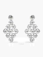 VALANOVA VGE0025A WHITE White Gold 9kt Lab Grown Diamond Stud Earring