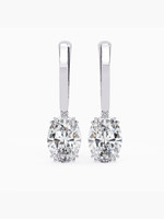 VALANOVA VSE0044 WHITE White Gold 9kt Lab Grown Diamond Stud Earring