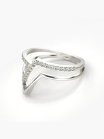 VALANOVA VGR0206_CWL White 9kt Lab Grown Diamond White Gold ring