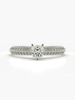 VALANOVA VGR0455H_CWL White 9kt Lab Grown Diamond White Gold ring