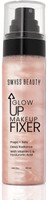 SWISS BEAUTY Glow Up Makeup Fixer Spray | Prep & Set | Dewy Radiance | Vitamin C Primer  - 100 ml(Transparent)