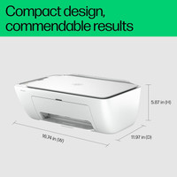 HP DeskJet 2820 Multi-function WiFi Color Inkjet Printer(Ink Cartridge, 1 Ink Bottle Included)