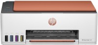 HP Smart Tank All In One 589 Multi-function WiFi Color Inkjet Printer(Moab White, Ink Bottle)