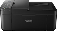 Canon E4570 Multi-function WiFi Color Inkjet Printer with Voice Activated Printing Google Assistant and Alexa with Auto Duplex feature and Auto-document feeder(Ink Cartridge)