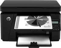 HP LaserJet Pro MFP M126nw Multi-function WiFi Monochrome Laser Printer(Toner Cartridge, 1 Ink Bottle Included)