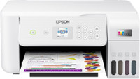 Epson Eco L3266 Multi-function WiFi Color Ink Tank Printer (Color Page Cost: 24 Paise | Black Page Cost: 9 Paise | Borderless Printing) with Micro Piezo Heat Free Technology & 3.6 cm color LCD Screen(4 Ink Bottles Included)