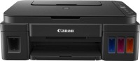 Canon G3012 Multi-function WiFi Color Inkjet Printer (Color Page Cost: 0.21 Rs. | Black Page Cost: 0.09 Rs. | Borderless Printing)(Black, Ink Tank, 2 Ink Bottles Included)