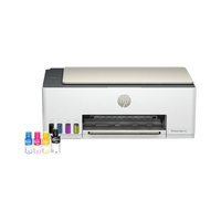 HP Smart Tank All in One 523 Multi-function WiFi Color Ink Tank Printer (Color Page Cost: 0.25 Rs. | Black Page Cost: 0.12 Rs. | Borderless Printing) Print, Copy & Scan, Up to 12 IPM Mono / 5 PPM Color, Yield: Up to 4,000 Black / 6,000 Color Pages(4 Ink Bottles Included)