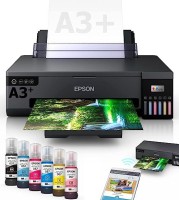 Epson ?EcoTank L18050 Single Function WiFi Color Inkjet Printer(Black, Ink Bottle, 6 Ink Bottles Included)