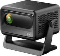 boAt CineHead E1 (150 Nits / 1 Speaker / Wireless / Remote Controller) Portable Projector(Carbon Black)