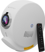 ZEBRONICS Zeb-Pixaplay 38 (12000 lm / 1 Speaker / Wireless / Remote Controller) Portable Projector(White)