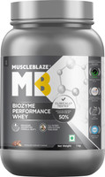 MUSCLEBLAZE Biozyme Performance Whey Protein, Informed Choice UK Certified Whey Protein(1 kg, Chocolate Hazelnut)