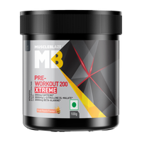 MUSCLEBLAZE 200 Xtreme Pre Workout(100 g, Fruit Punch)