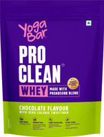 Yogabar Whey Protein Isolate + Concentrate|Chocolate 907g|25g Protein/Scoop|2lbs Whey Protein(907 g, Delicious & Chocolatey)