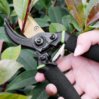 Sne Pruner Gardening Scissors Plants Scissor Tree Branch Pruner Green Bypass Pruner(Manual)