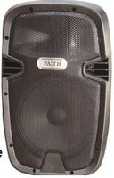 FAITH FA 12USB FA 12 USB PORTABLE TROLLY SPEAKER WITH 2 UHF MICROPHONES Outdoor, Indoor PA System(120 W)