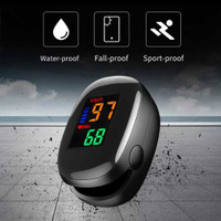 kiaan enterprises Oval Fingertip Pulse Oximeter |High Accuracy|SPO2|Pulse Rate Pulse Oximeter(Black)