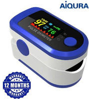 kiaan enterprises Oxygen Saturation Monitor, Heart Rate and SpO2 Level Oxygen Meter OLED Display Pulse Oximeter(Blue)